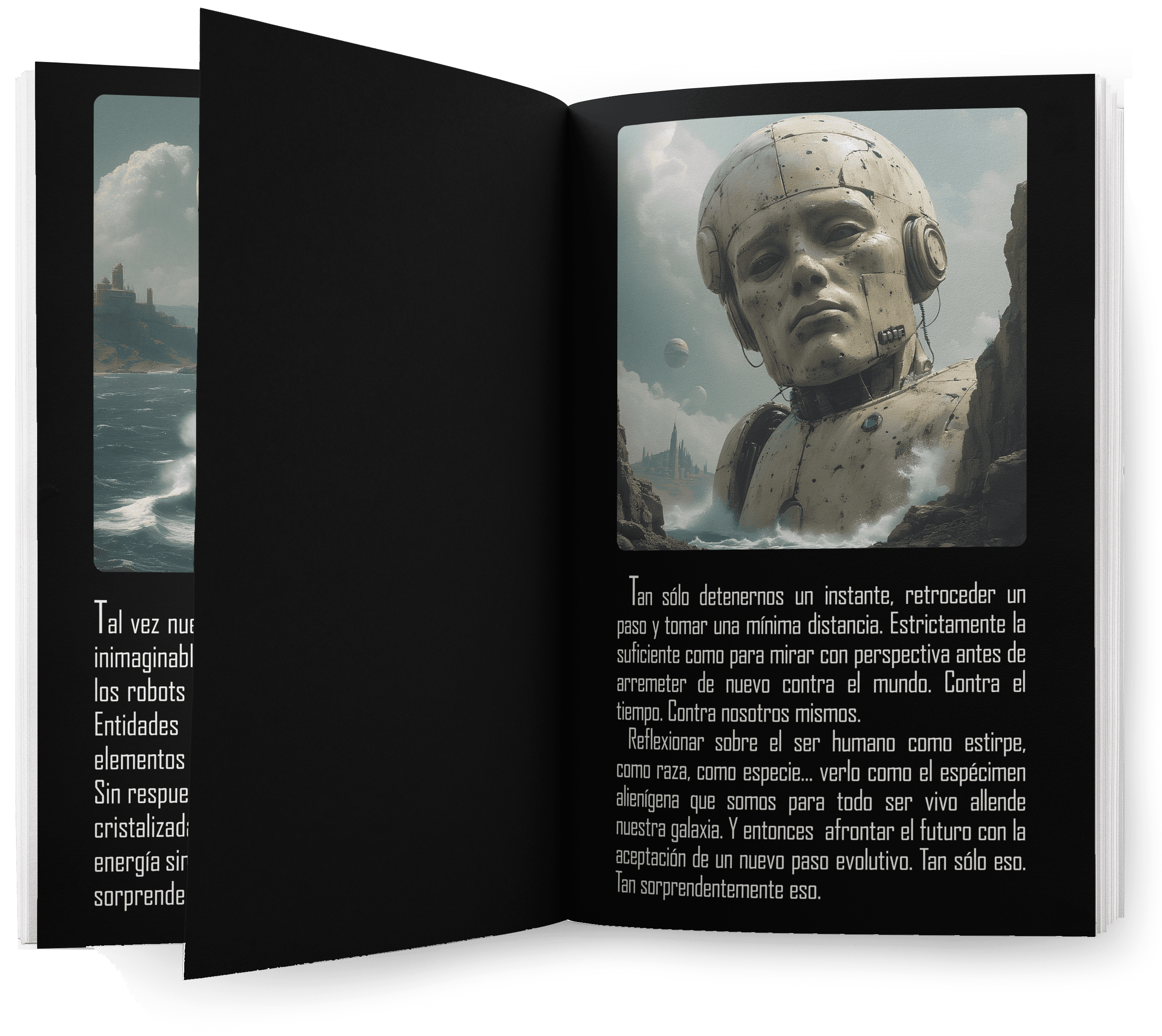 Mockup de Ensayos sobre cibervida